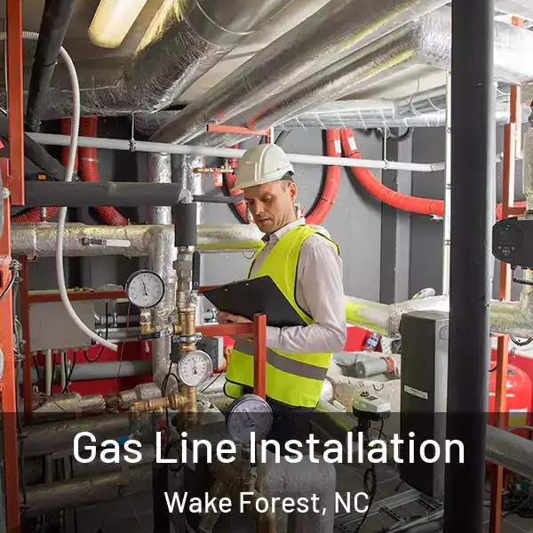  Gas Line Installation Wake Forest, NC