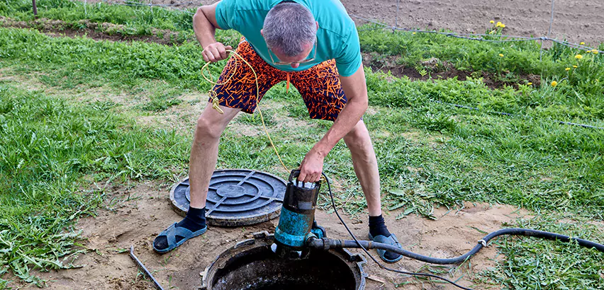 Sewage Ejector Pump Installation in Wake Forest