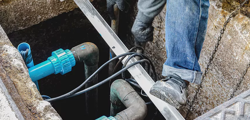 Zoeller Sewage Ejector Pump System in Wake Forest