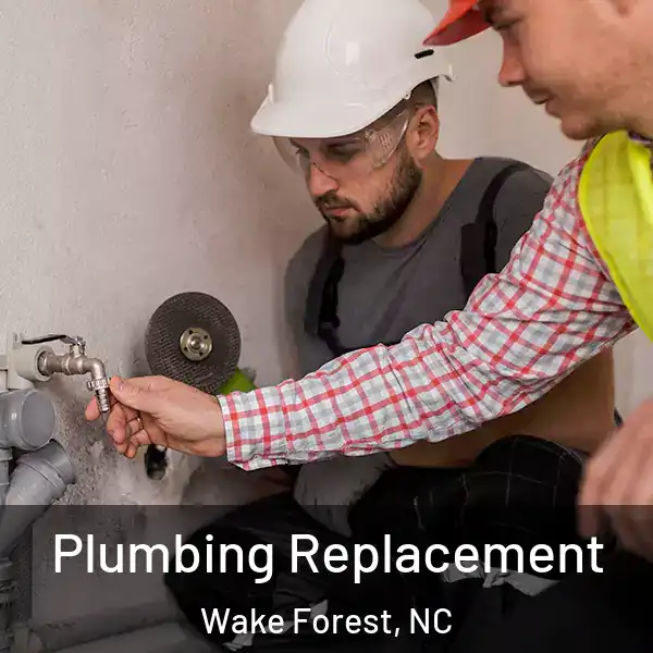  Plumbing Replacement Wake Forest, NC