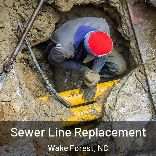  Sewer Line Replacement Wake Forest, NC